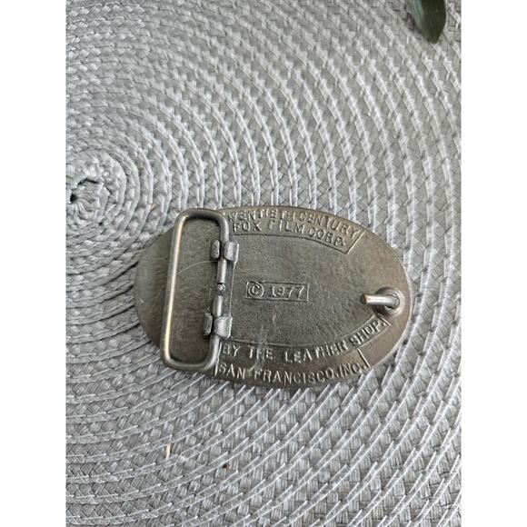 Vintage STAR WARS Darth Vader 1977 Brass Belt Buckle Made In USA - Picture 2 of 4